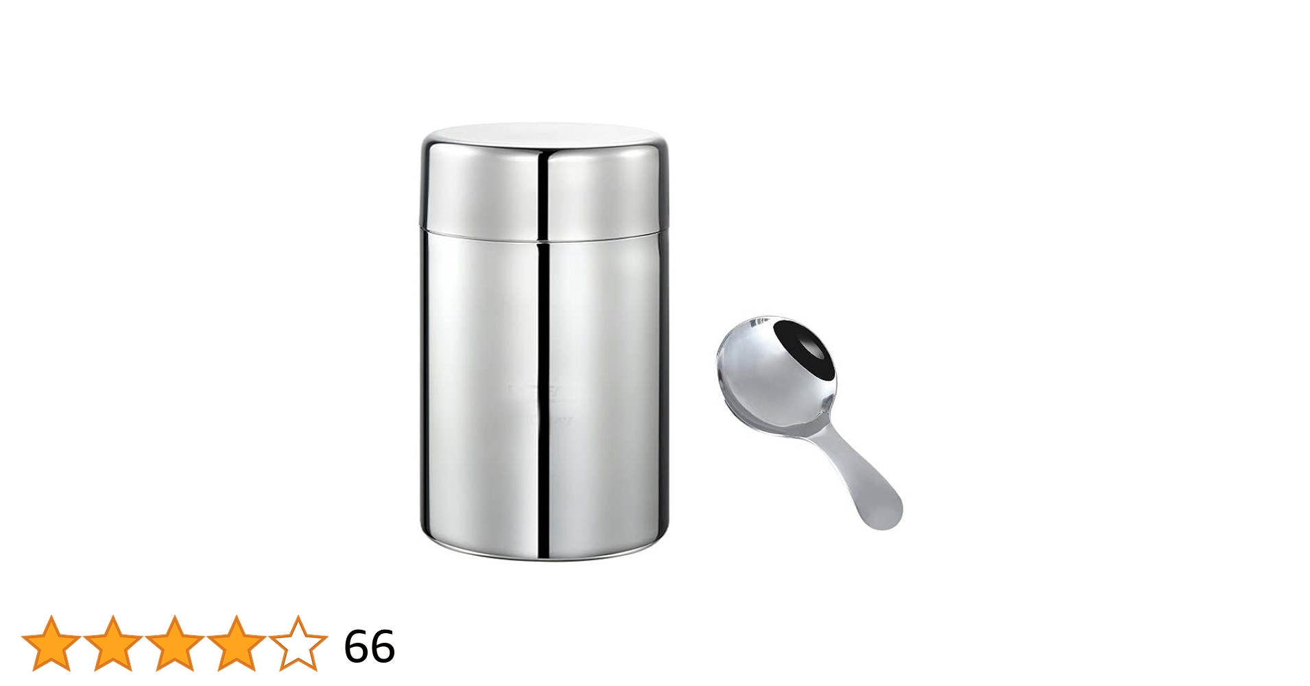Amazon｜Desirable お茶缶 茶さじ セット 304ステンレス製 茶筒